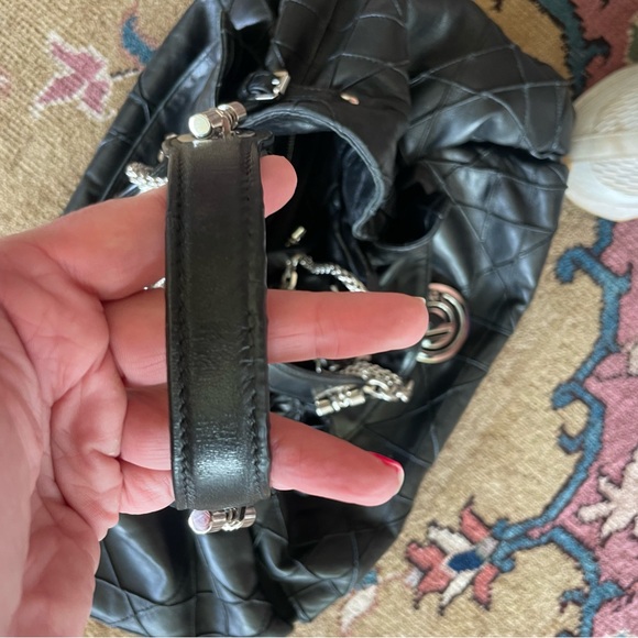 Dior Blanc Cannage Learher Le Trente Hobo - Picture 7 of 8